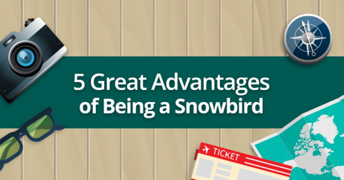 5 Great Advantages of Being a Snowbird