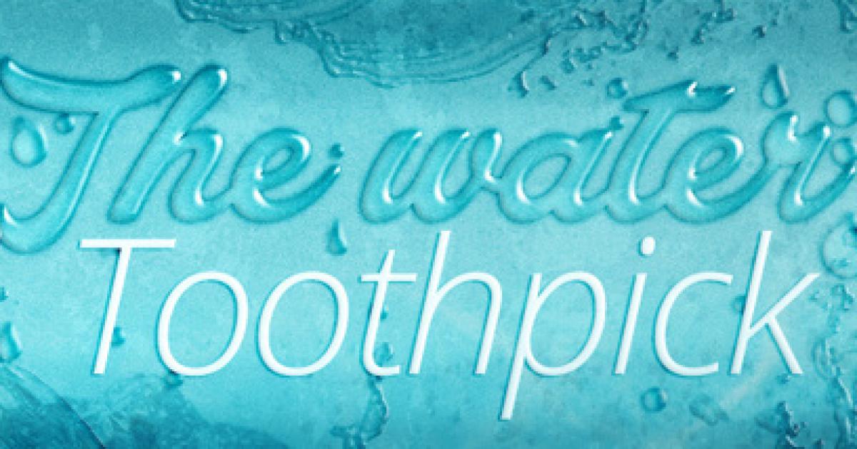 Water toothpick ? A Dental treatment that improves your oral health